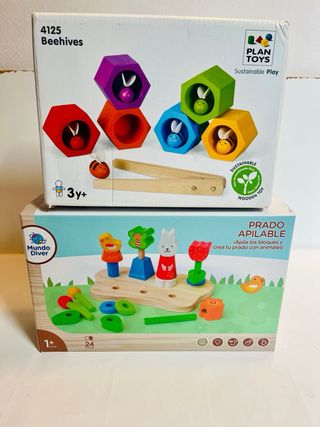 Pack de Juegos Montessori para niños 1-3 años