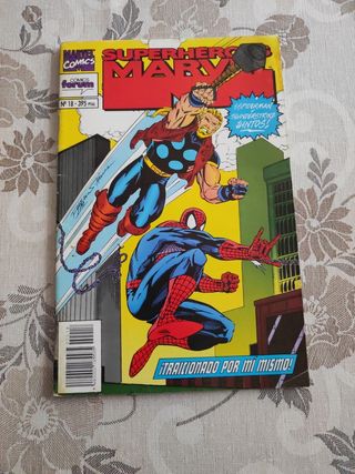 Spiderman superhéroes Marvel