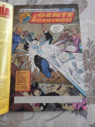 Spiderman superhéroes Marvel