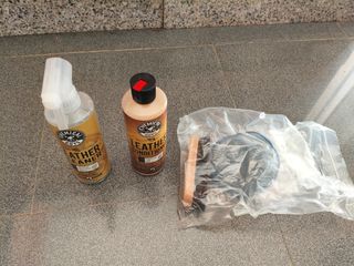 Kit Limpiador y Acondicionador Cuero Chemical Guys
