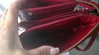 Bolso Monedero Guy Laroche Multicolor de lana 
