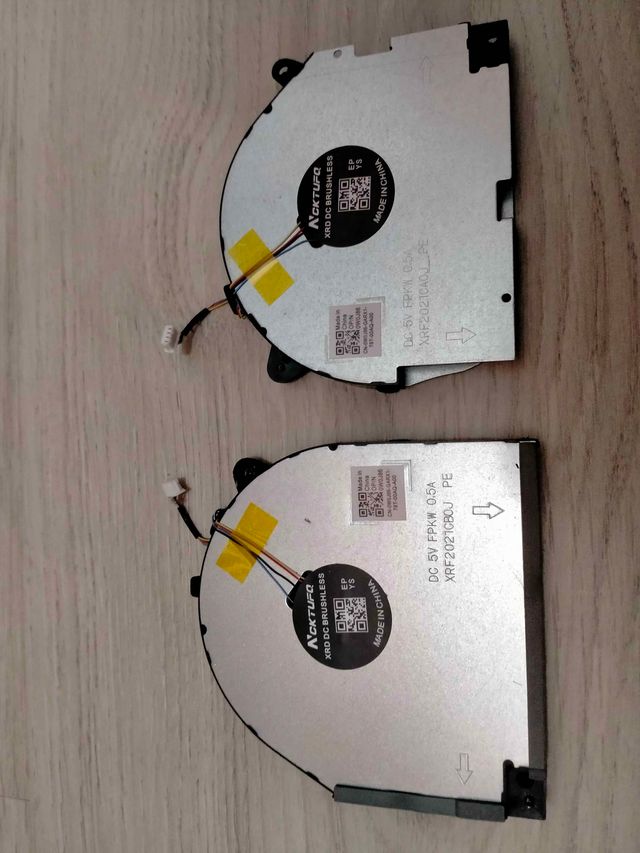 Set ventiladores portátil Lenovo Legion Y530