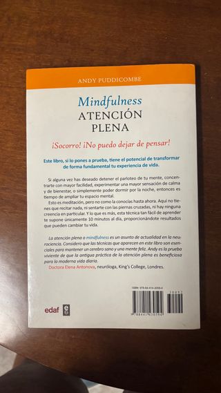 Atención plena, haz espacio en tu mente.