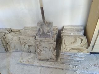 Baldosas suelo hidráulico 35m2