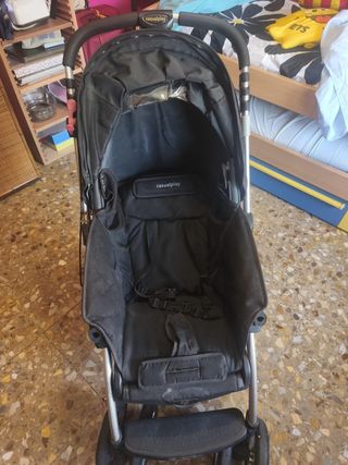 Carro de paseo negro