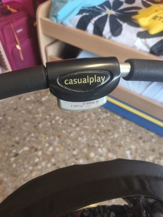 Carro de paseo negro