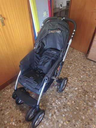 Carro de paseo negro