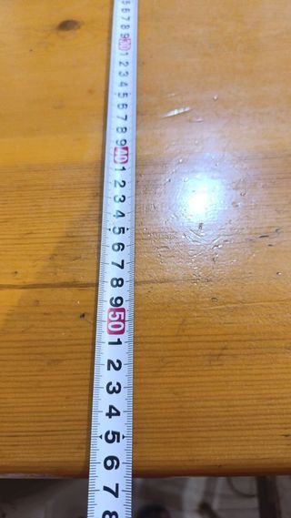 Mostrador de bar de madera maciza