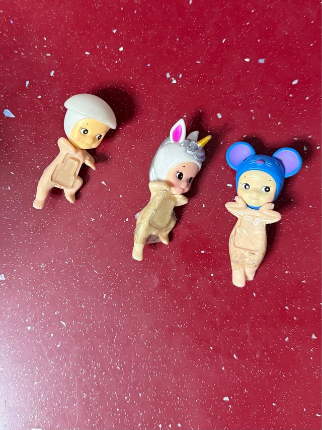 3 Figuras Sonny Angel Usadas