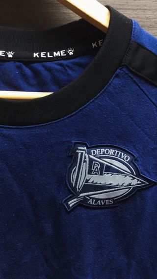 Camiseta Kelme Deportivo Alavés