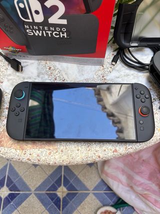 NUEVA!Nintendo Switch 2! REGALO 2 FUNDAS