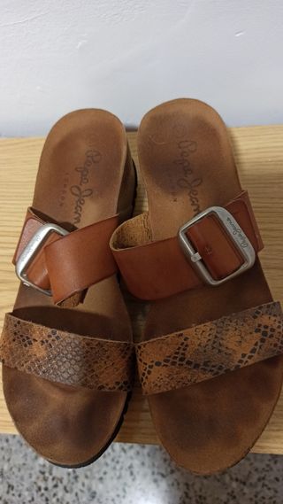 Sandalias Pepe Jeans Marrones