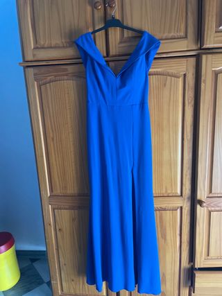 Vestido de fiesta azul