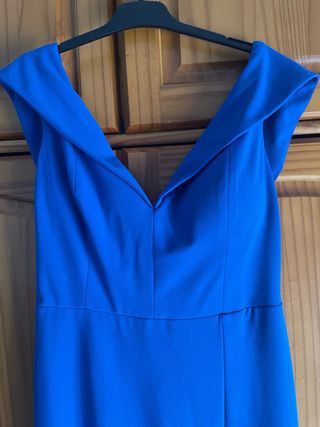 Vestido de fiesta azul