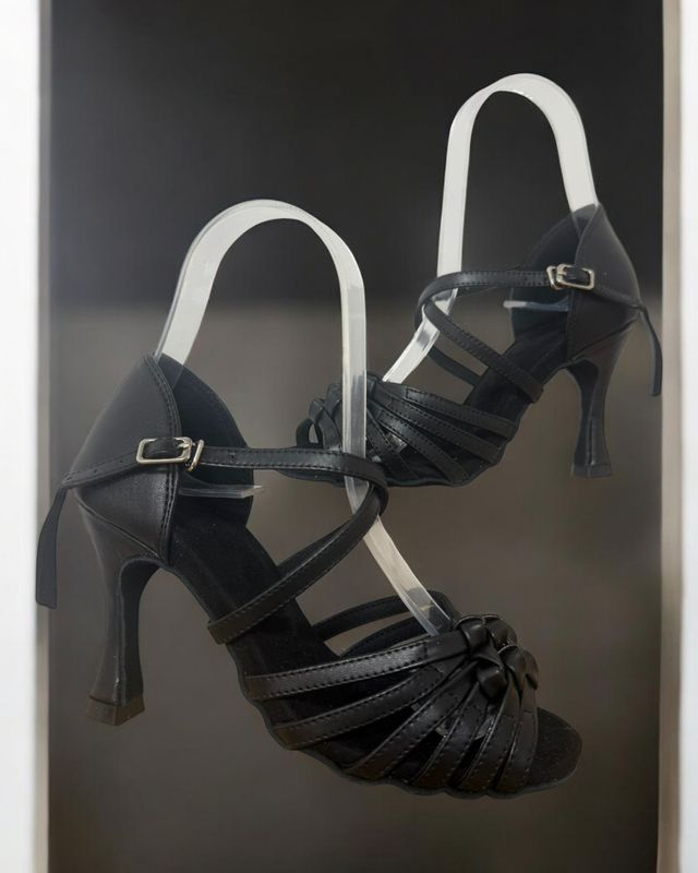 Sandalias de baile negras