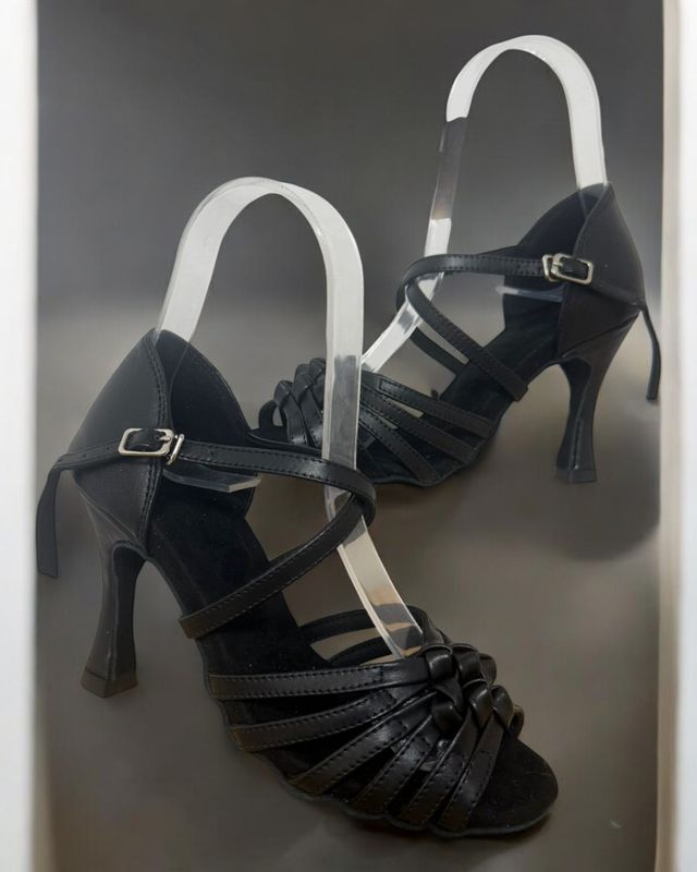 Sandalias de baile negras