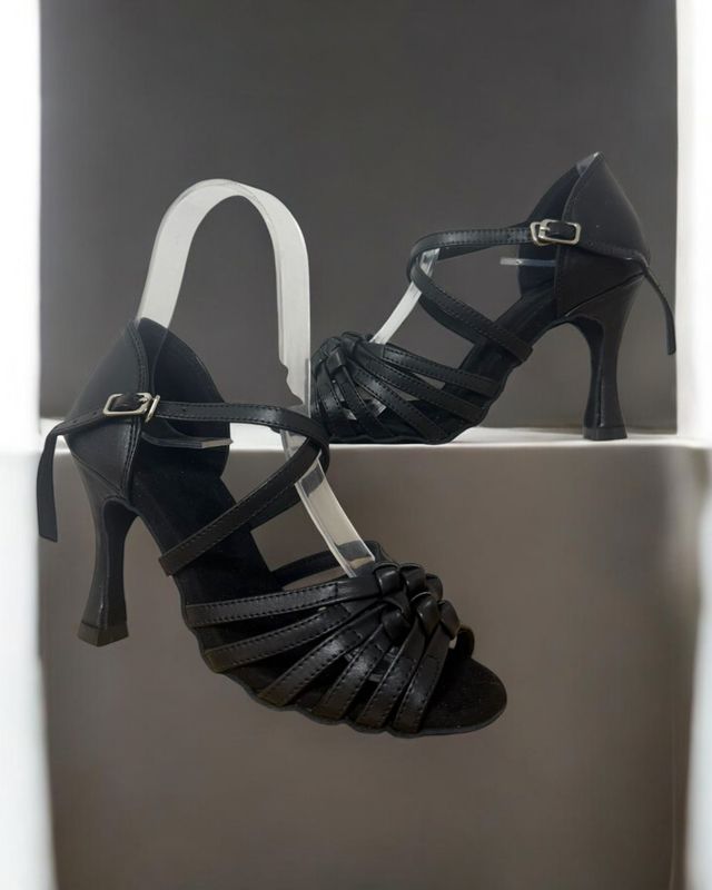 Sandalias de baile negras
