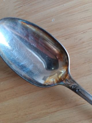 3kg aprox Cubertería de baño de plata sellada