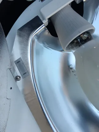 Farola exterior negra y transparente (varias)