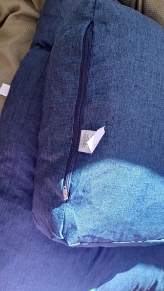 Cojines para palets exterior azul