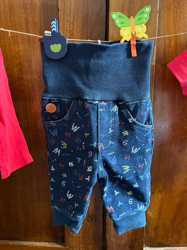 Set 3 pezzi neonato: maglia e pantaloni