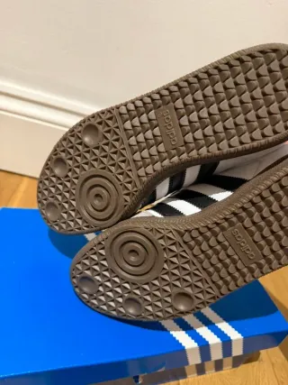 Adidas Samba OG Blancas y Negras Talla 38