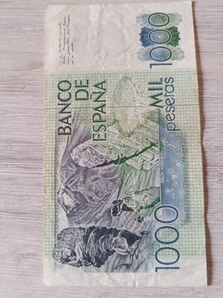 Billete 1000 pesetas España 1979