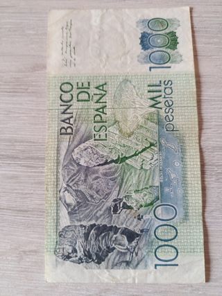 Billete 1000 pesetas España 1979