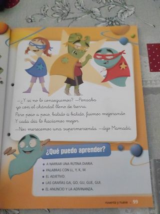 Lengua castellana 1è Primària Superpixèpolis LA