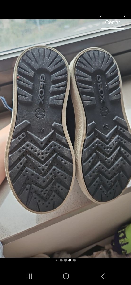 Botines Geox Azules Talla 28