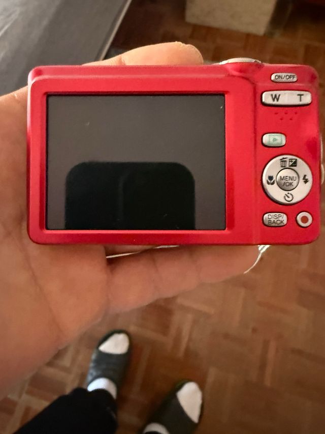 Cámara Digital Roja