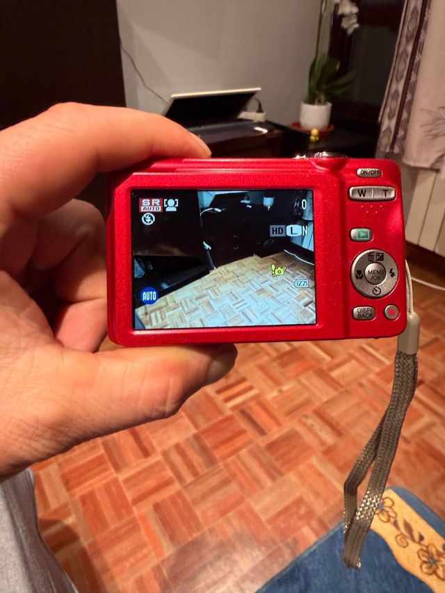 Cámara Digital Roja