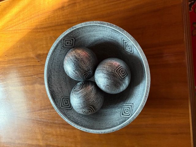 Bolas decorativas de mesa