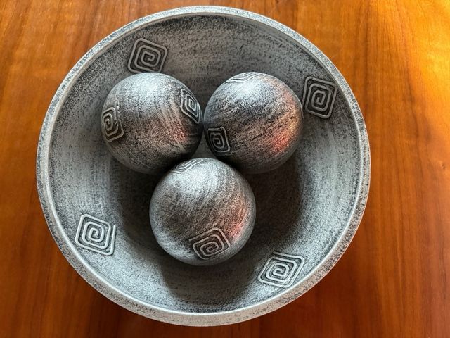 Bolas decorativas de mesa