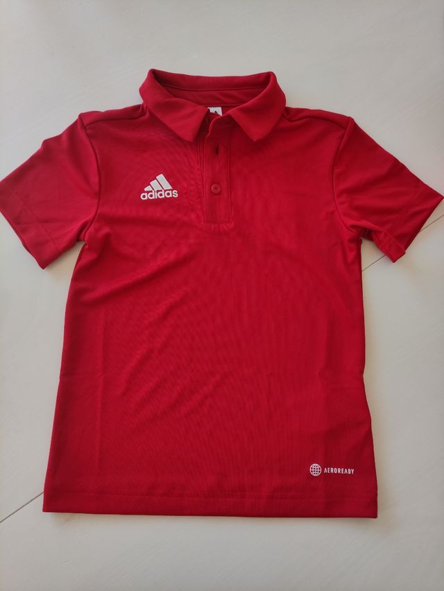 Polo Adidas Aeroready Talla 5-6 Años
