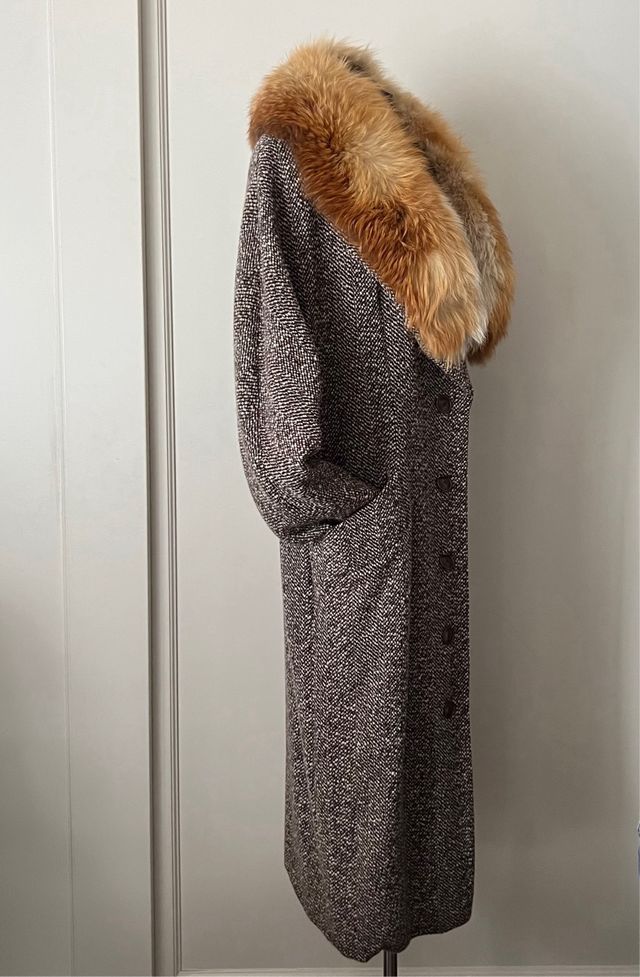 Cappotto vintage sartoriale maxi