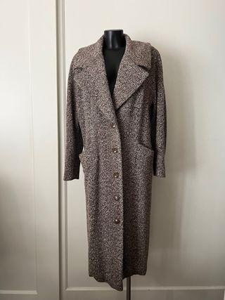 Cappotto vintage sartoriale maxi