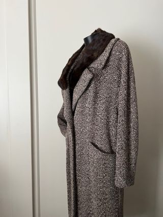 Cappotto vintage sartoriale maxi