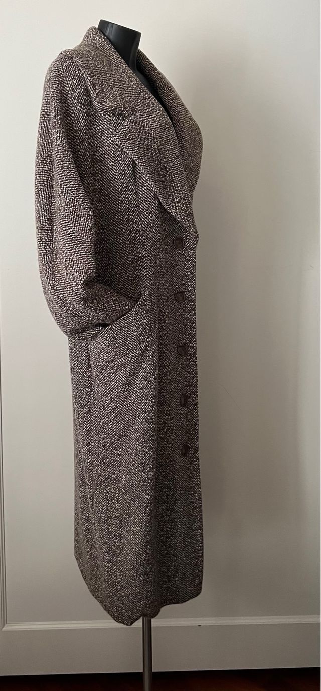 Cappotto vintage sartoriale maxi