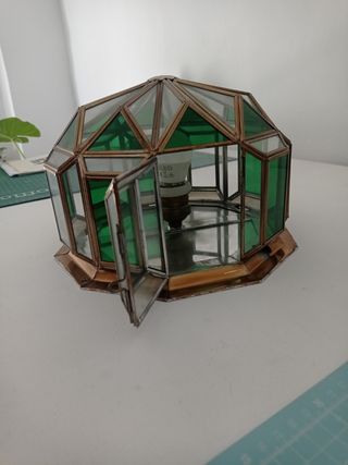 Dos lamparas vintage / Plafón / Farol Granadino