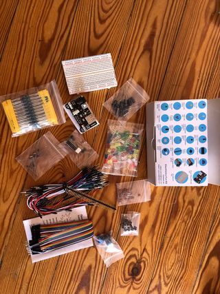 Kit electrónica para principiantes sin usar