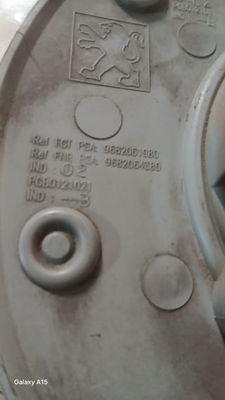 Tapacubos Citroën 15 (4 unidades)