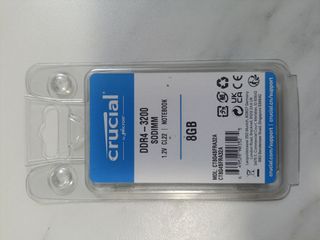 Crucial 8GB DDR4 SODIMM 3200MHz