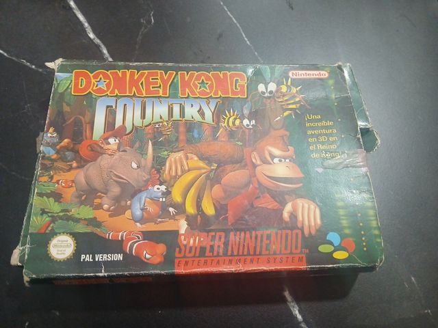 Donkey Kong Country Super Nintendo PAL