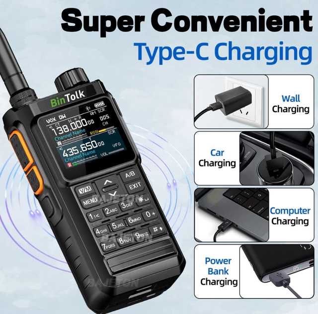 Walkie-talkie multibanda BinTolk BT7700