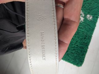 Cinturón Versace Jeans Couture Plata