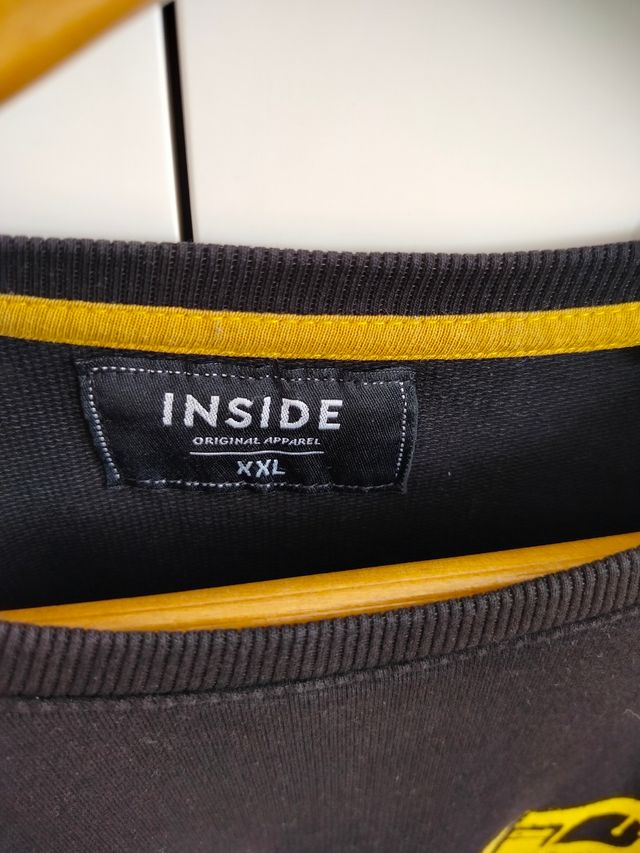 Sudadera Inside T-XXL Negra