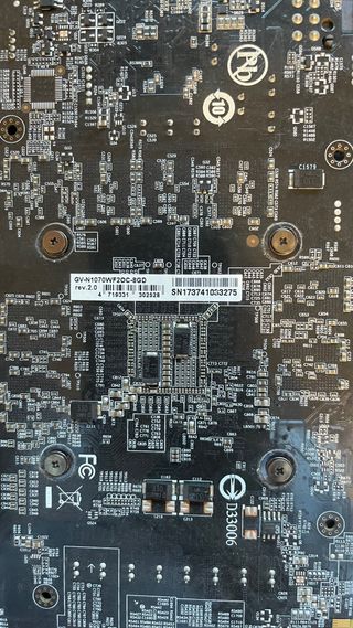 GeForce GTX 1070 OC Gigabyte