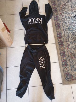 Tuta John Richmond Nera tg 16 anni