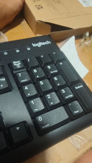 Teclado Logitech K120 USB Negro